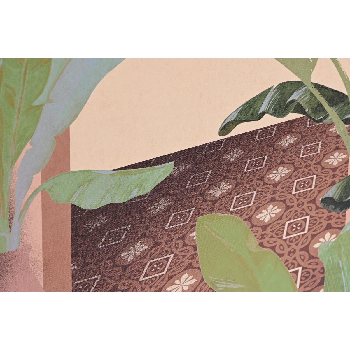 Tavla DKD Home Decor 60 x 3,8 x 90 cm Indiska Indier (2 antal) - 4