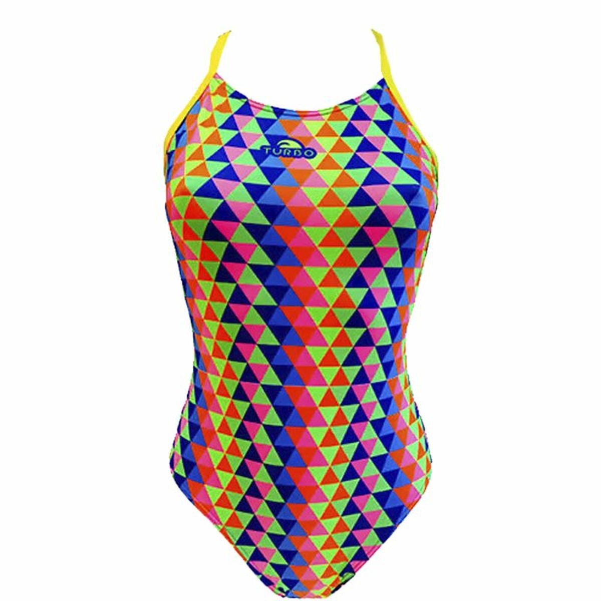 Baddräkt Dam Turbo Pro-Racer Tridimension Multicolour