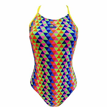 Baddräkt Dam Turbo Pro-Racer Tridimension Multicolour