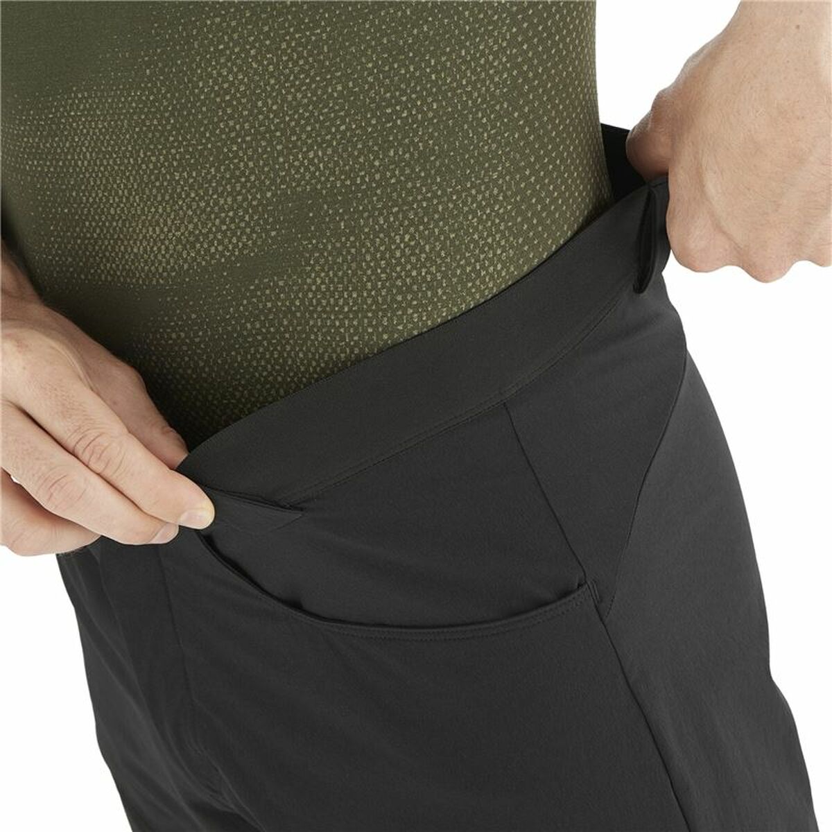 Sportshorts för män Salomon Wayfarer 37636 Berg Svart - 12