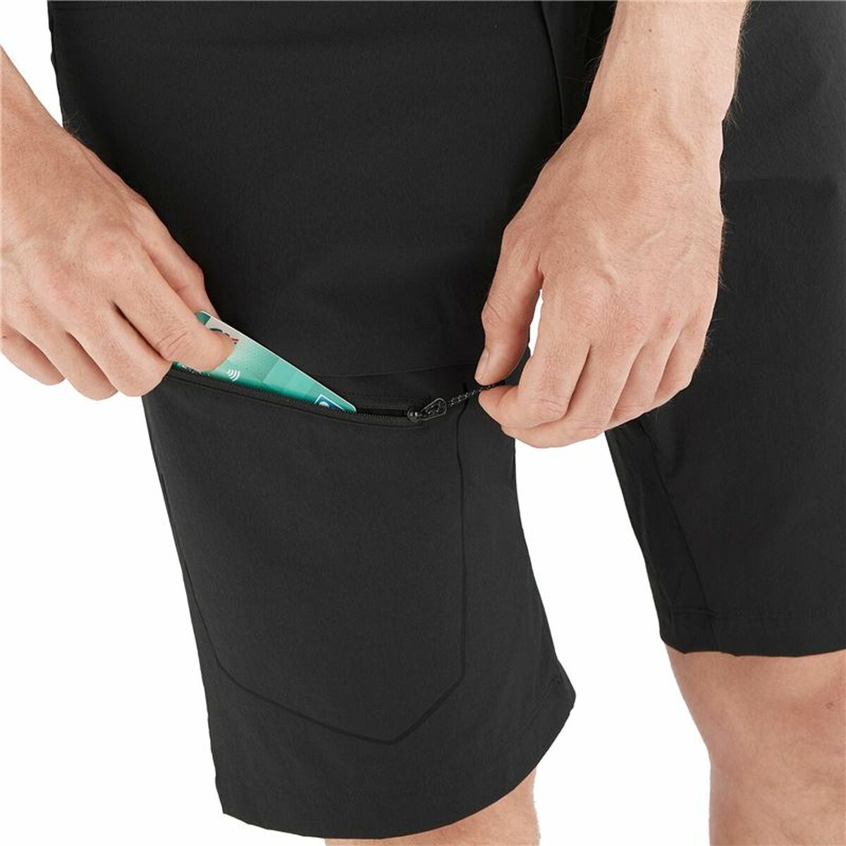 Sportshorts för män Salomon Wayfarer 37636 Berg Svart - 13