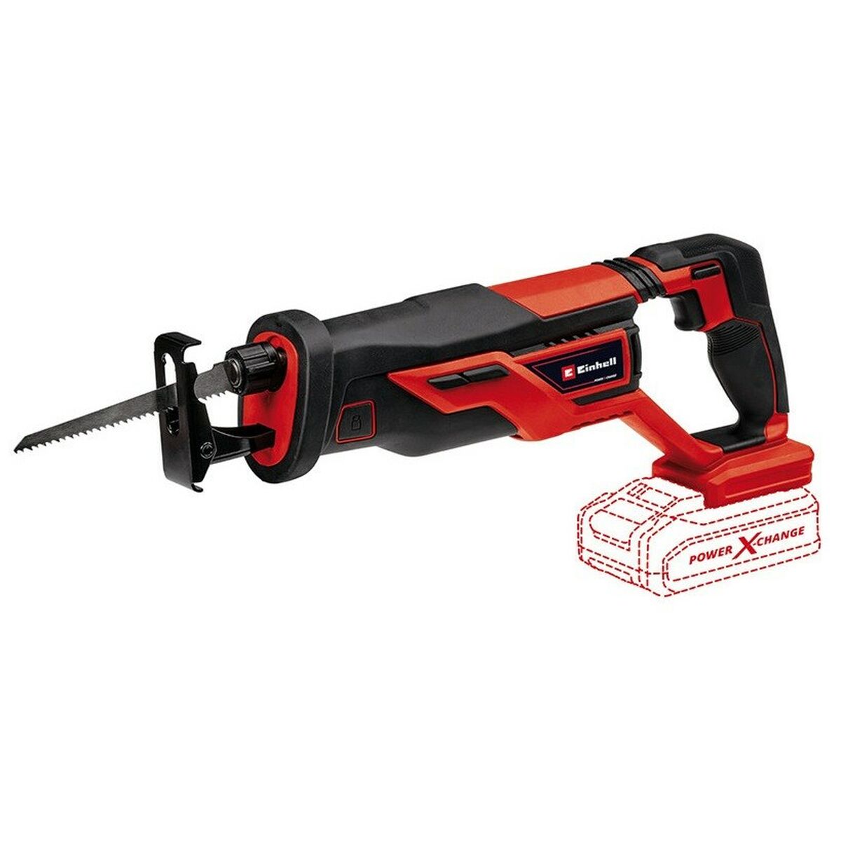 Självsågande såg Einhell TE-AP 89 18/26 Li-Solo 18 V 4500 rpm