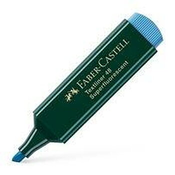 Fluorescerande markörsuppsättning Faber-Castell Textliner 48 Blå (10 antal)