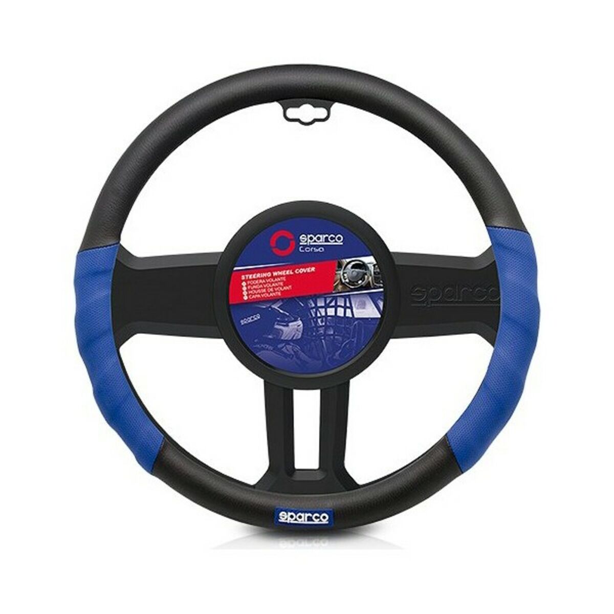 Rattöverdrag Sparco SPC1100L Universal (Ø 37 - 39 cm) - 4
