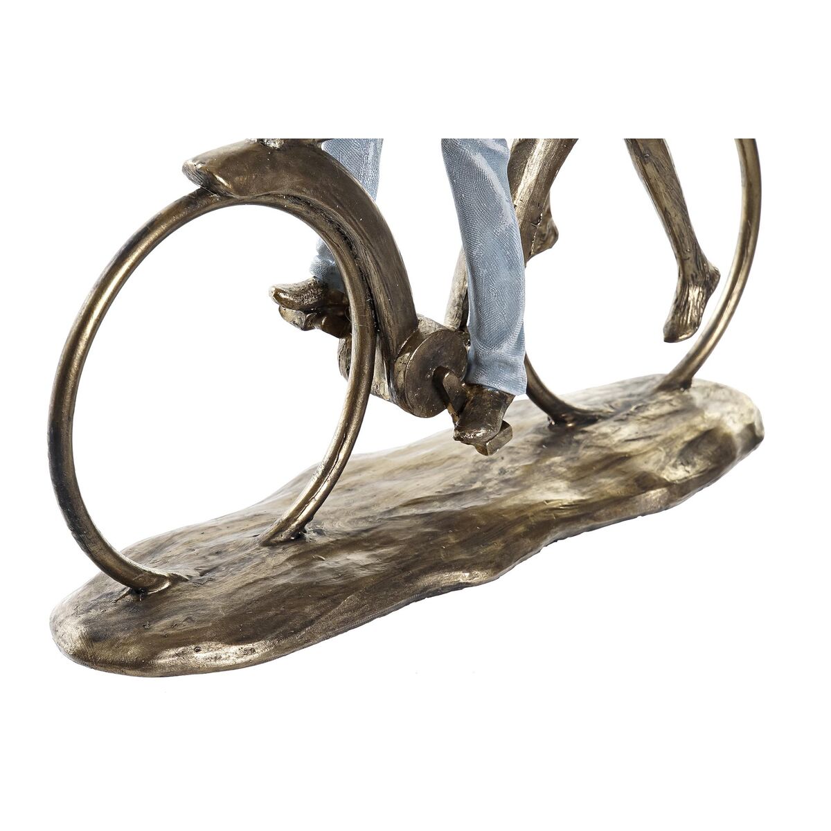 Prydnadsfigur DKD Home Decor 27 x 9,5 x 23 cm Koppar Par (2 antal) - 5