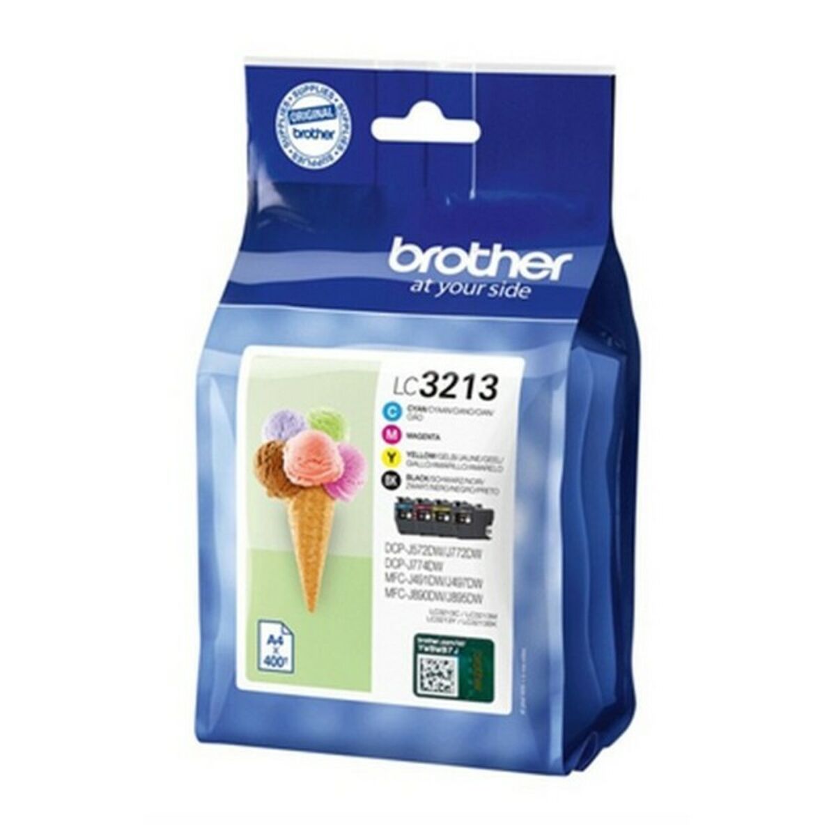 Original Bläckpatron Brother LC3213VAL Svart/Cyan/Magenta/Gul (4 pcs)