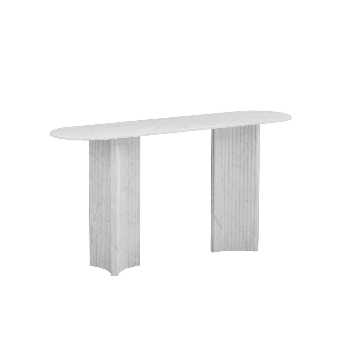 Sidobord Home ESPRIT Vit 150 x 40 x 78 cm