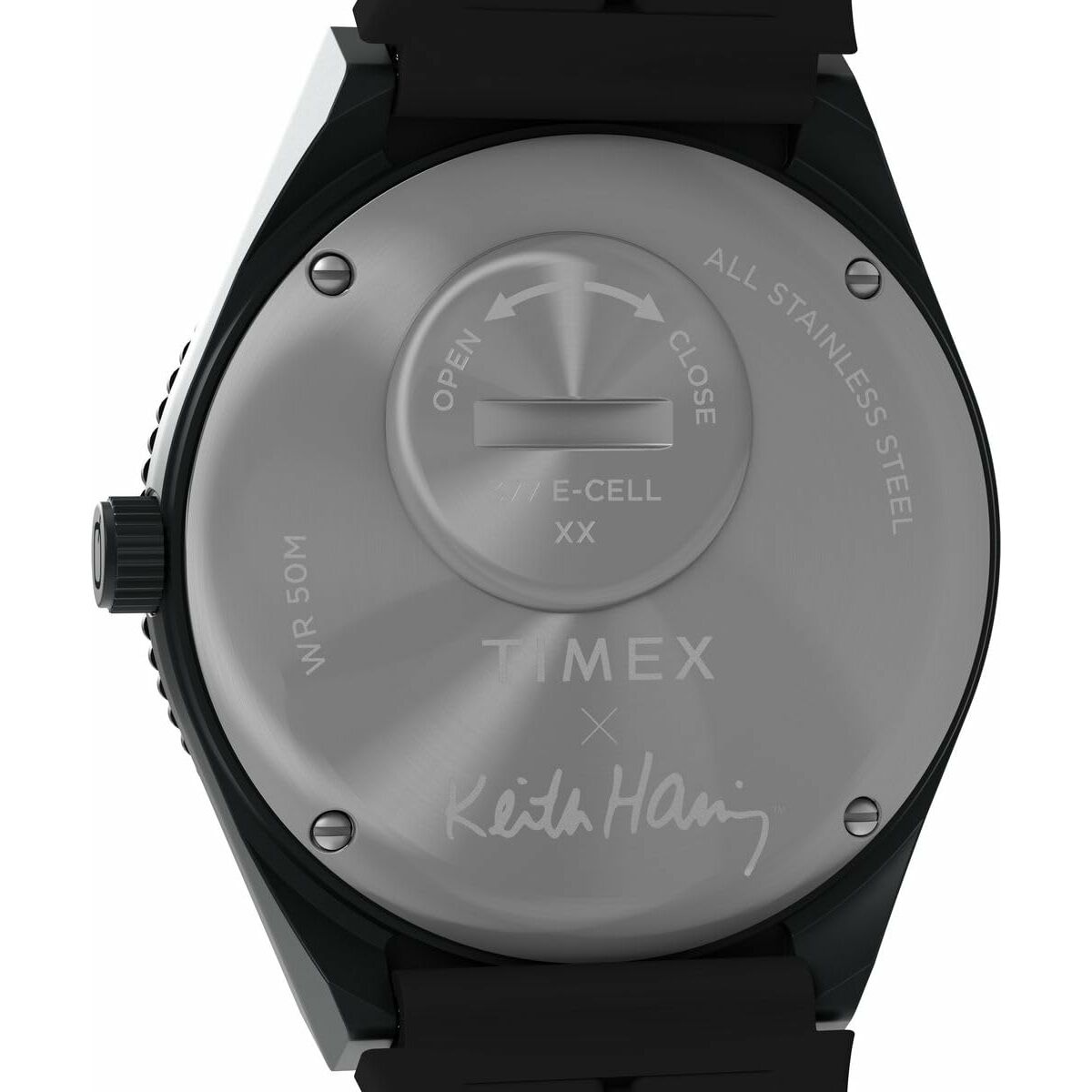 Herrklocka Timex Q X KEITH HARING SPECIAL EDT. Svart (Ø 38 mm) - 5