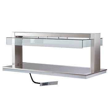 Drop-in uppvärmd keramiskt glas upptill, 4x GN 1/1