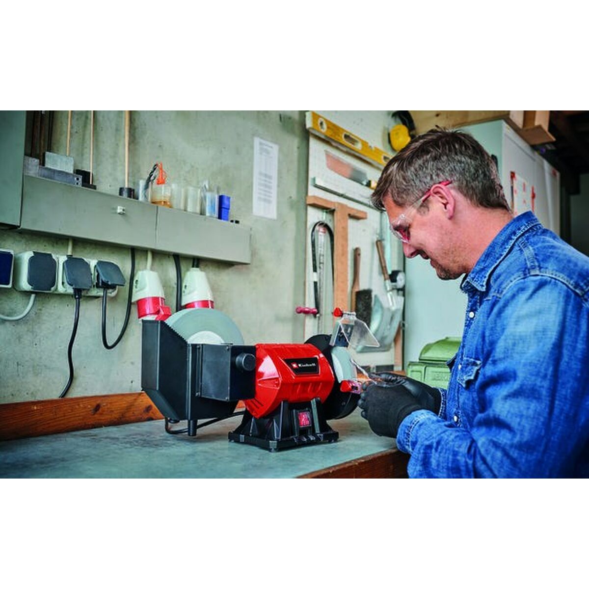 Bänkslipmaskin Einhell TC-WD 200/150 2980 RPM Ø 15 cm Ø 20 cm 250 W - 3