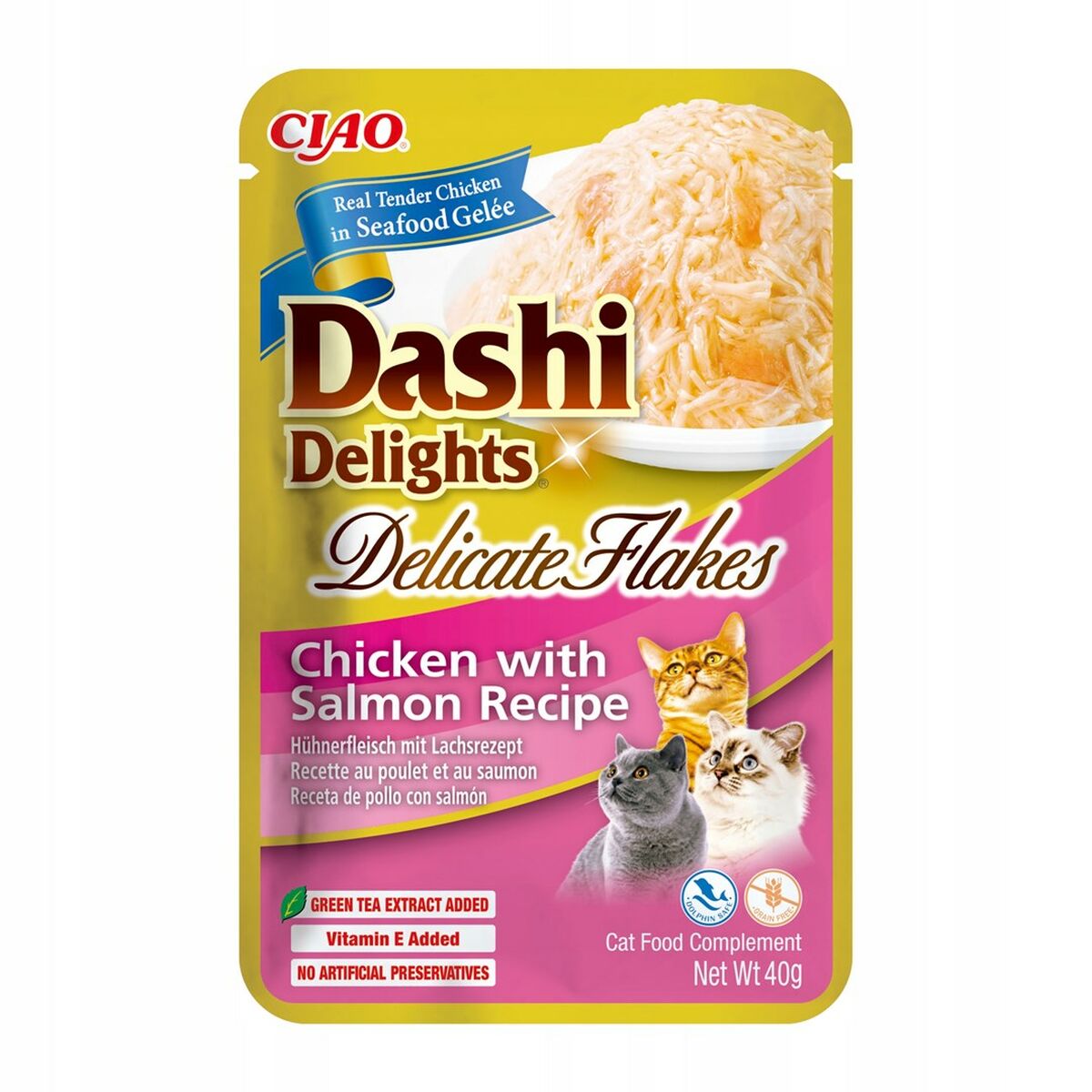Snack for Cats Inaba 	Dashi Delights Kyckling 40 g