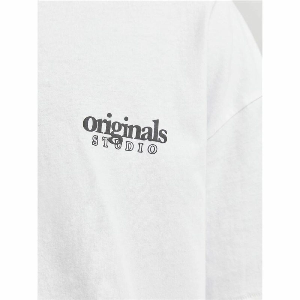 T-shirt med kortärm Herr Jack & Jones bari Back Vit Män - 14