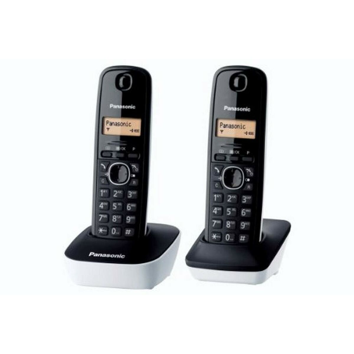 Trådlös Telefon Panasonic KX-TG1612 Ambra Svart/Vit - 2