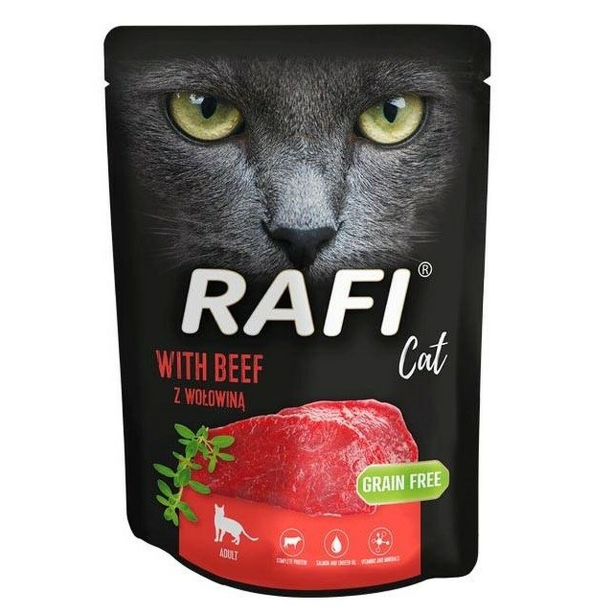 Kattmat Dolina Noteci RAFI CAT Kalvkött 300 g