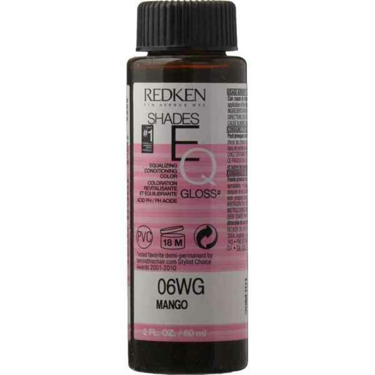 Permanent hårfäg - creme Redken Nº 06WG Mango (60 ml)