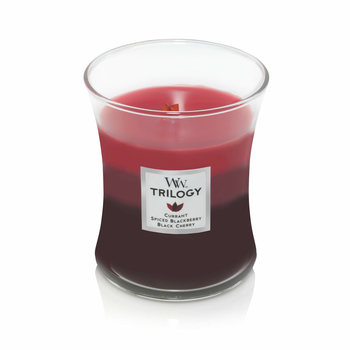 Doftljus Woodwick Black Cherry 275 g