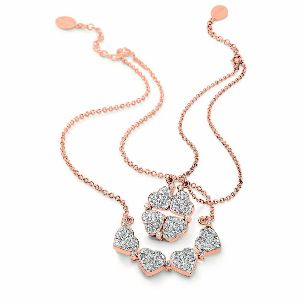 Damhalsband Folli Follie 3N0T013RC 45 cm - 3