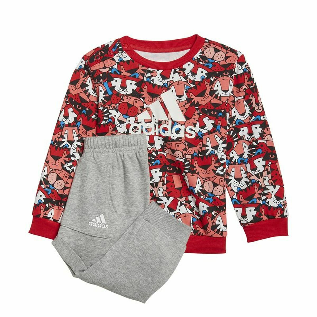 Träningskläder, Barn Jogger Adidas Röd - 9