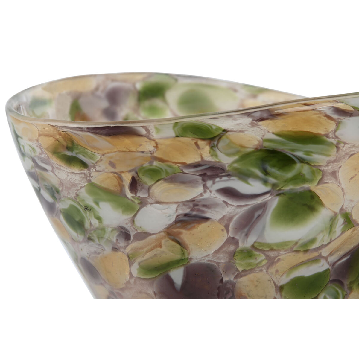 Bordsdekoration Home ESPRIT Multicolour Glas 30 x 21 x 17 cm - 3