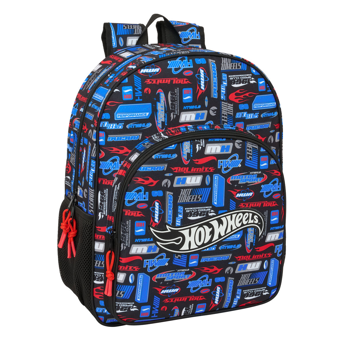 Skolryggsäck Hot Wheels Multicolour 33 x 42 x 14 cm - 4