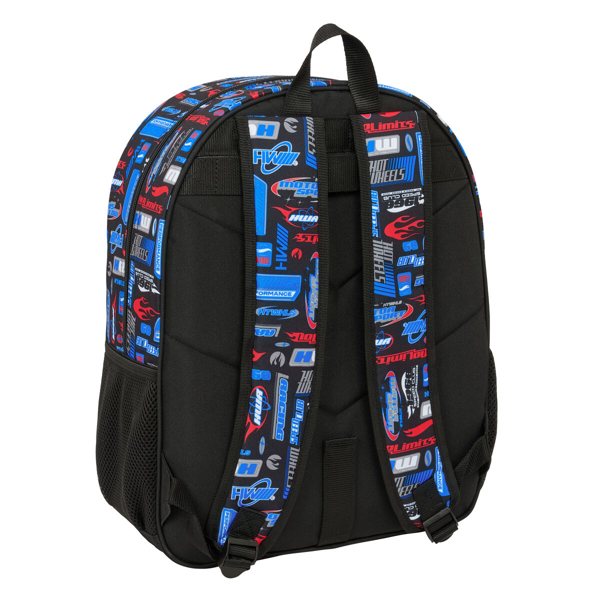 Skolryggsäck Hot Wheels Multicolour 33 x 42 x 14 cm - 5