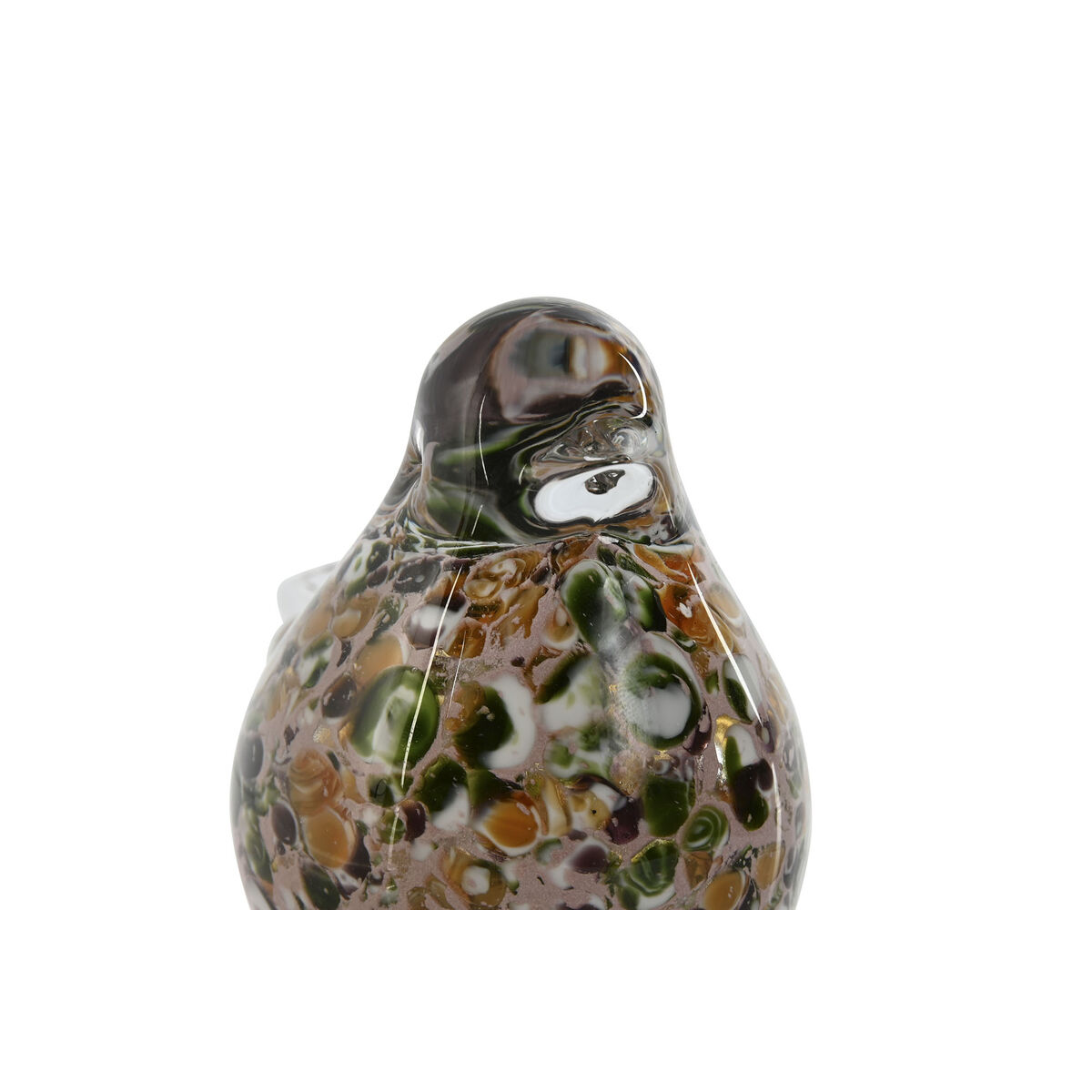 Prydnadsfigur Home ESPRIT Multicolour Fågel 13 x 6,5 x 8,5 cm - 2