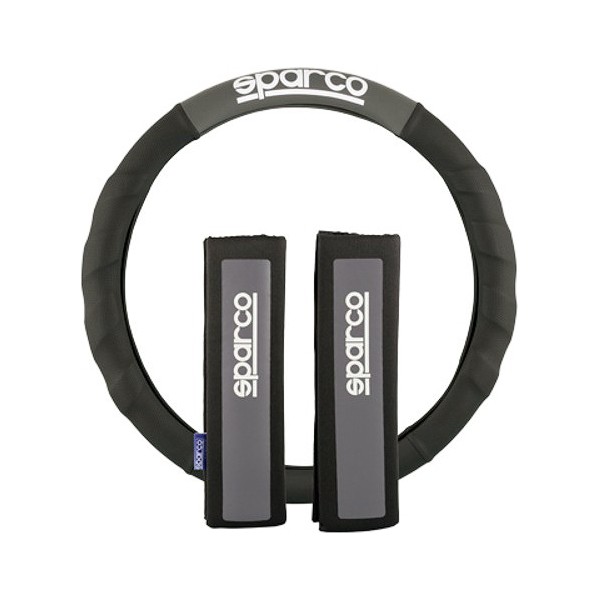 Rattöverdrag + Kuddar till säkerhetsbälte Sparco SPC1111 Universal - 3