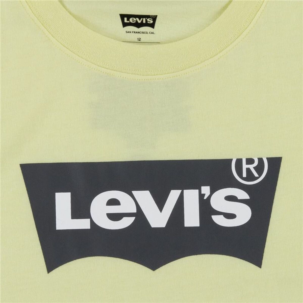 T-shirt Batwing Luminary Levi's 63395 Gul - 2