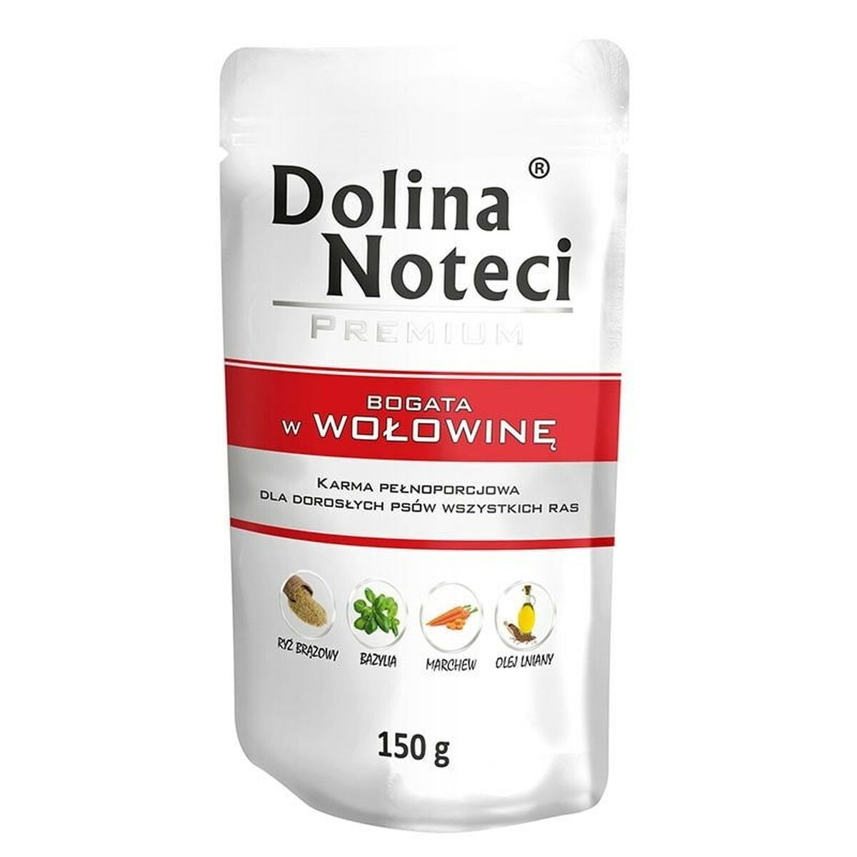 Våt mat Dolina Noteci Premium Kalvkött 150 g