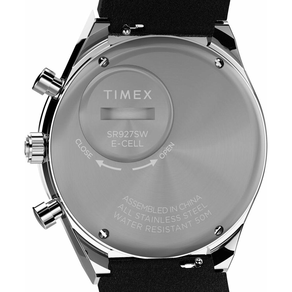 Herrklocka Timex Q DIVER CHRONO Vit Svart (Ø 40 mm) - 4