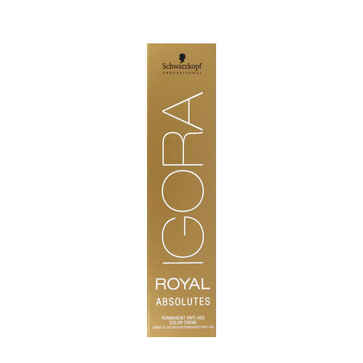 Permanent Anti-Ageing färg Igora Royal Absolutes Schwarzkopf 7-460 (60 ml)