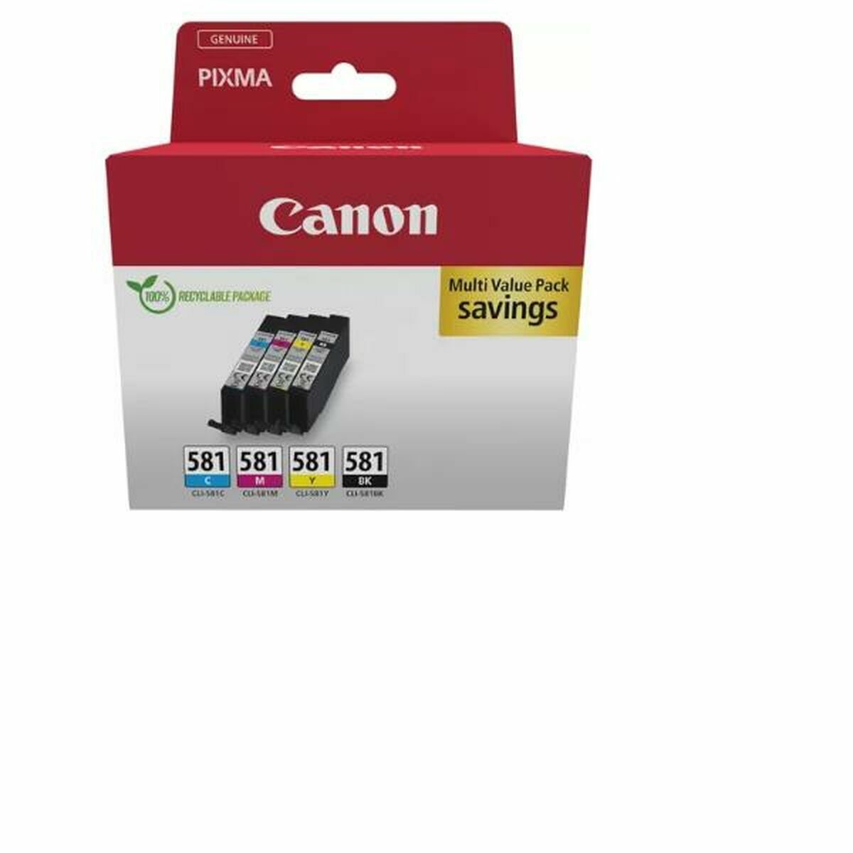 Original Bläckpatron Canon Multicolour (4 antal)