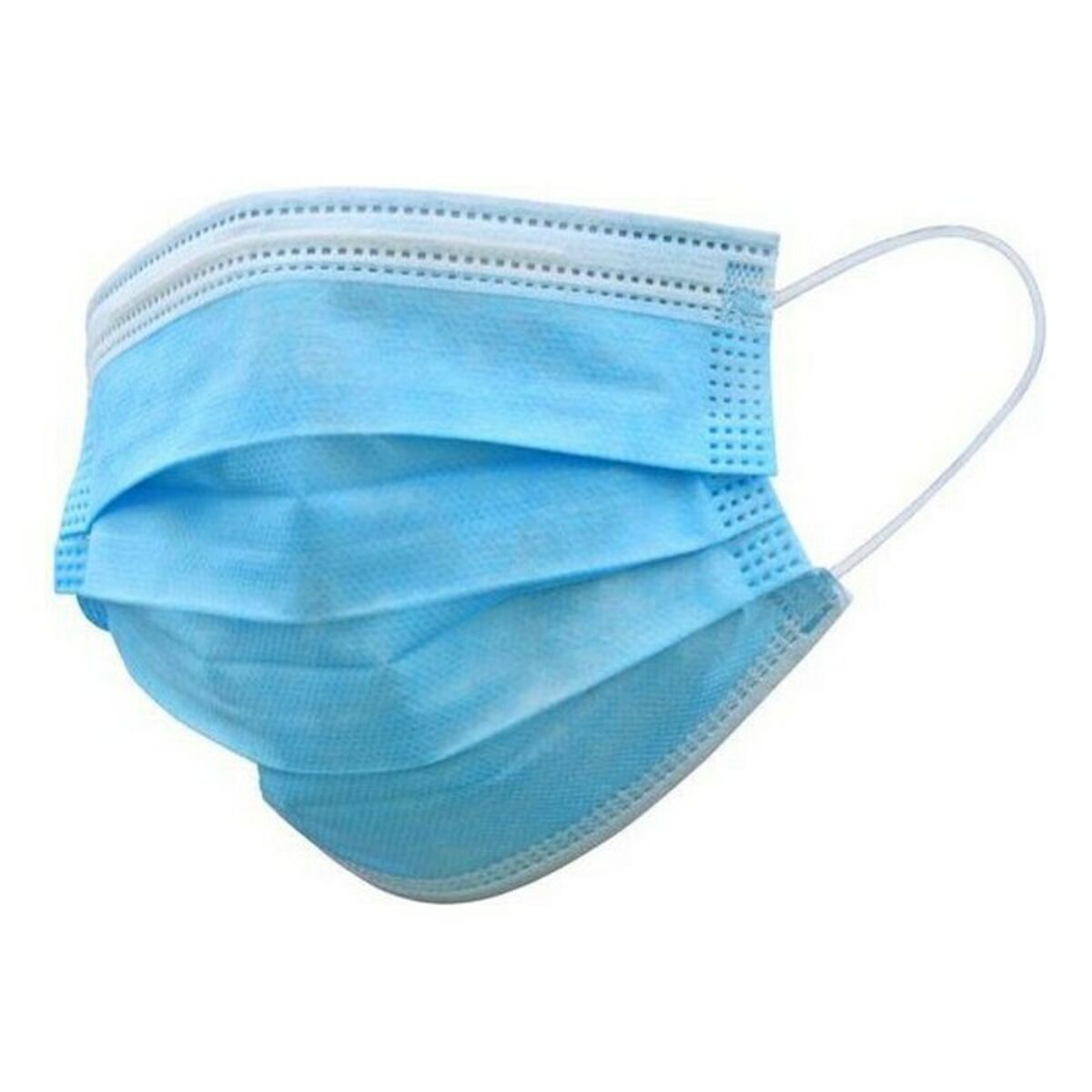 Engångsmasker med 3 Lager Coas Blå (One size) - 5
