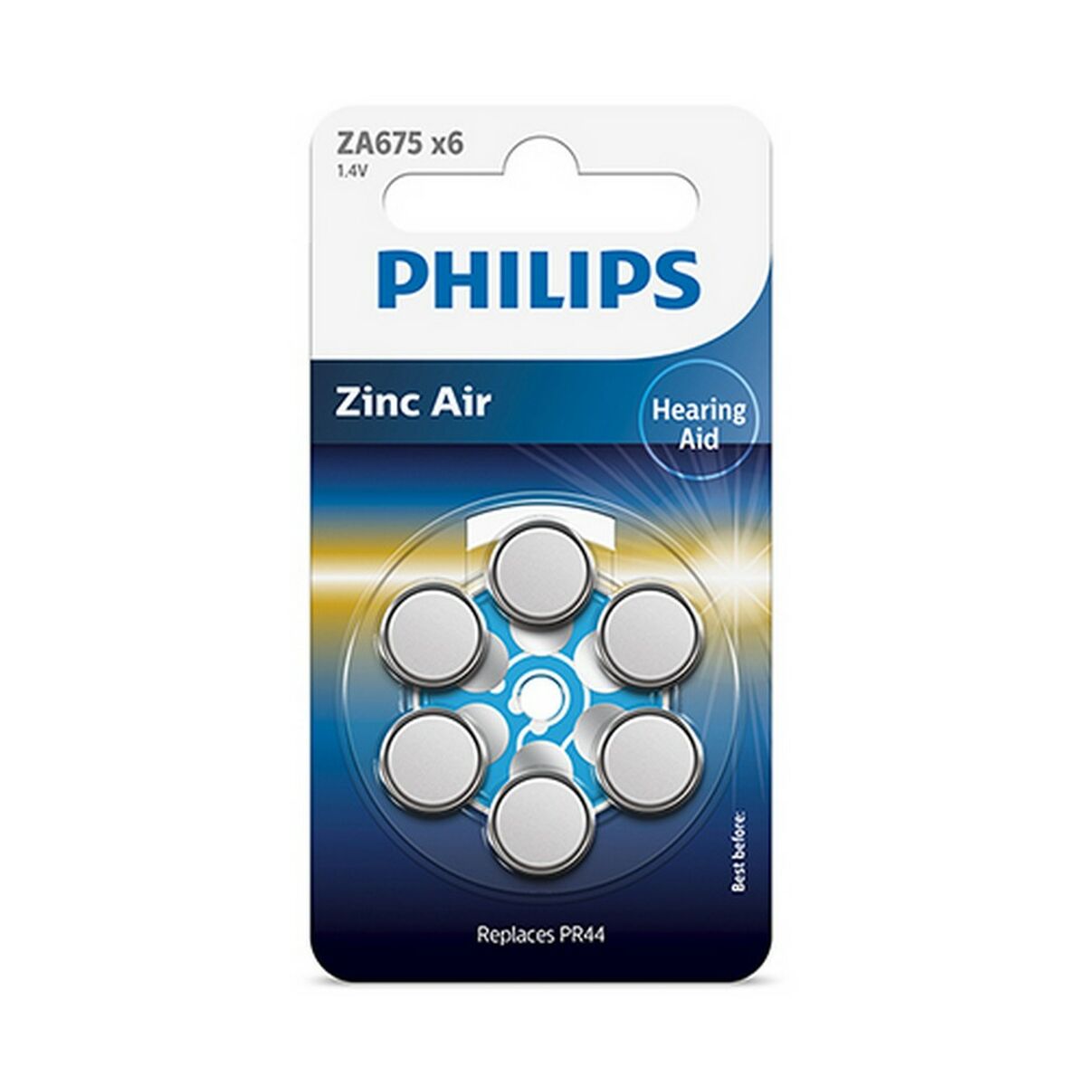 Batterier Philips Zink (6 uds) - 3