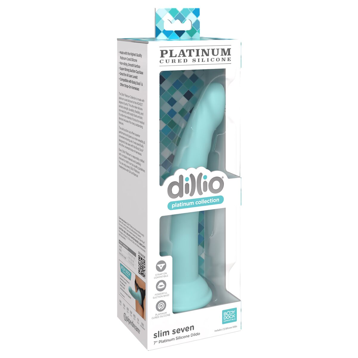 Vibrator Pipedream Dillio Platinum Grön - 5
