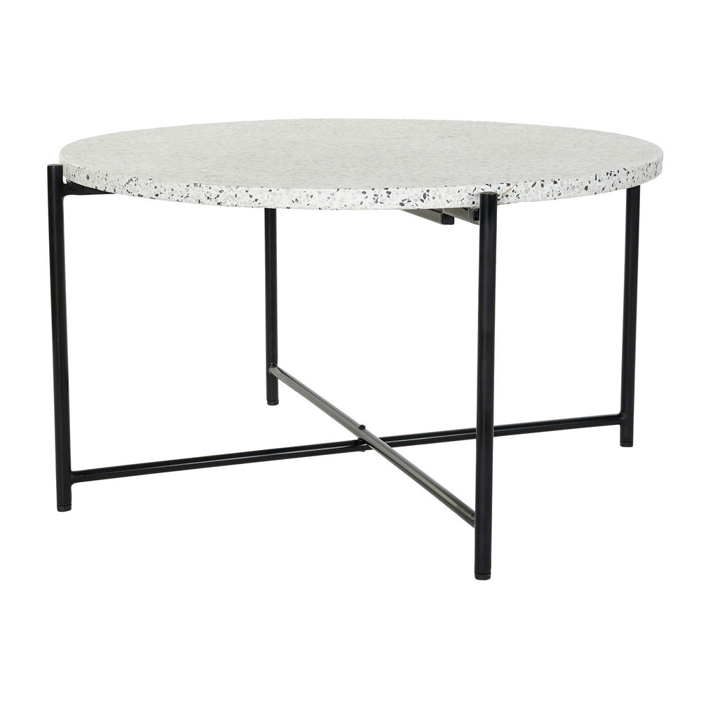 Matsalsbord DKD Home Decor Sten Järn 80 x 80 x 45 cm