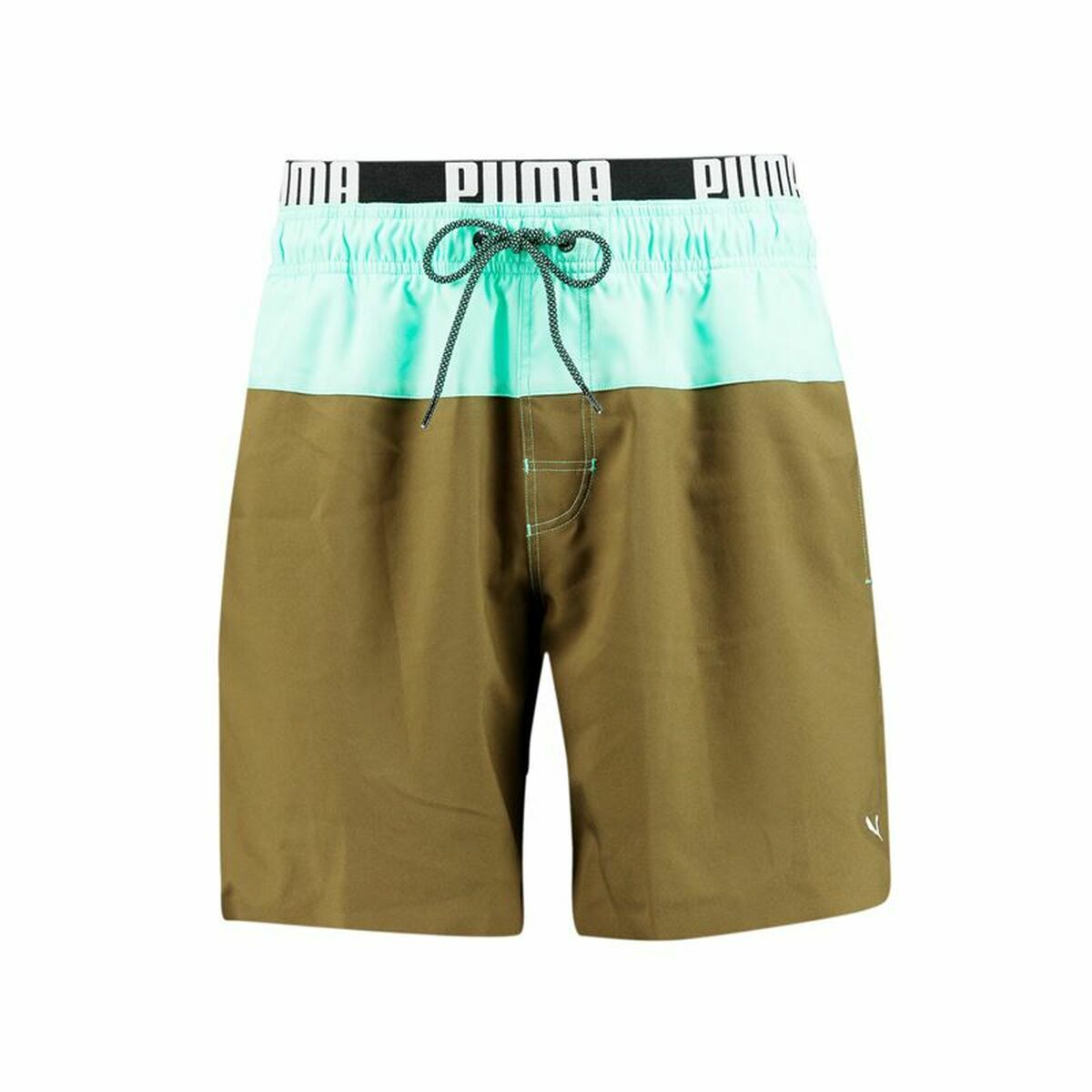 Baddräkt Herr Puma Swim Oliv - 4