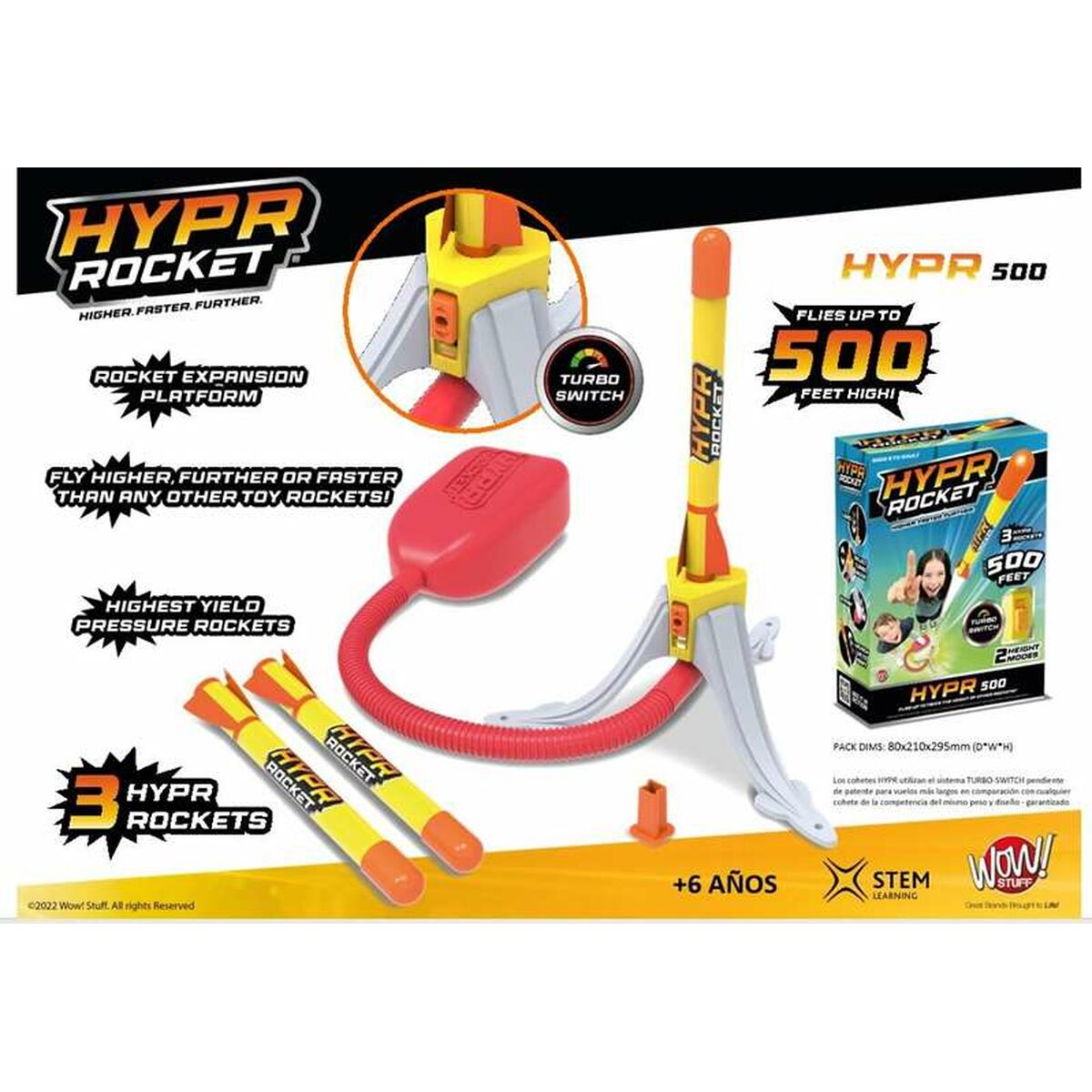Kastare Bandai  Hypr Rocket Jump 500 - 6