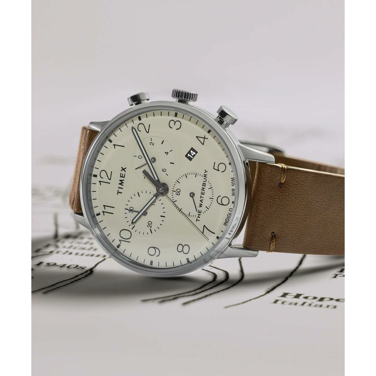 Herrklocka Timex THE WATERBURY (Ø 40 mm) - 5