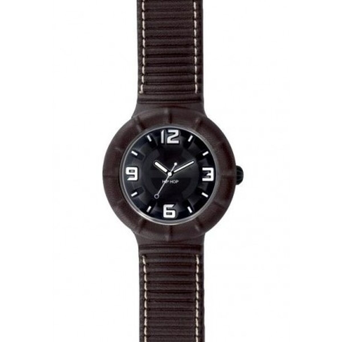 Unisexklocka Hip Hop LEATHER