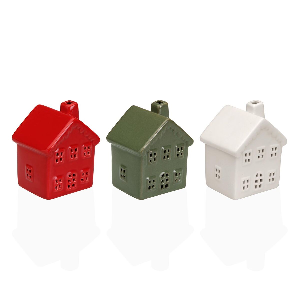 Prydnadsfigur Versa Grön Hus 5,8 X 8 X 6,7 CM Prydnadsfigur - 3