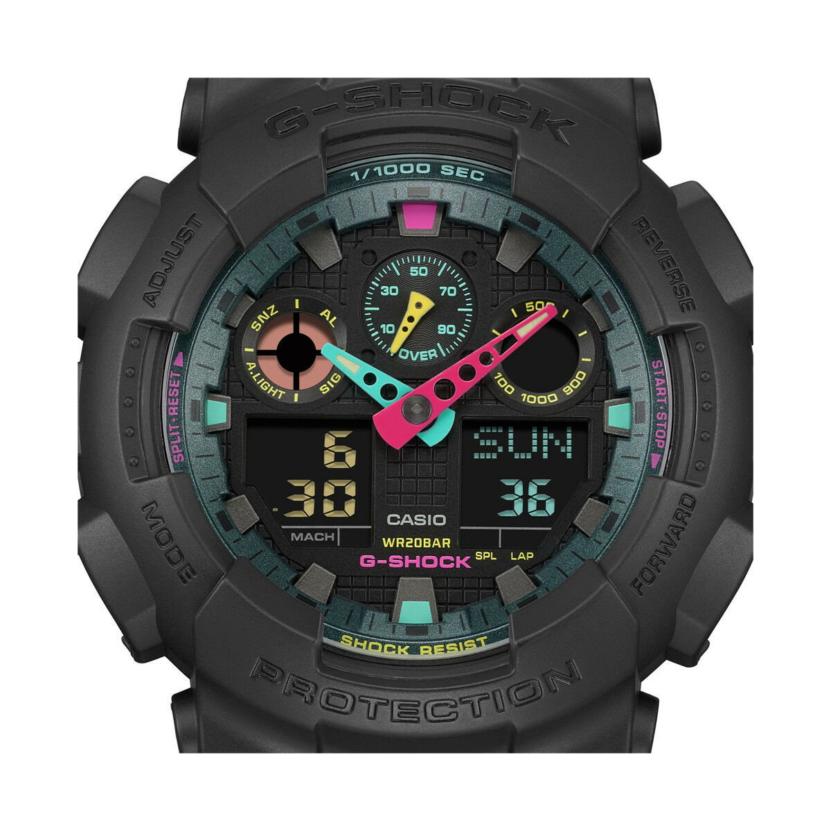 Herrklocka Casio G-Shock GA-100MF-1AER (Ø 51 mm) - 4