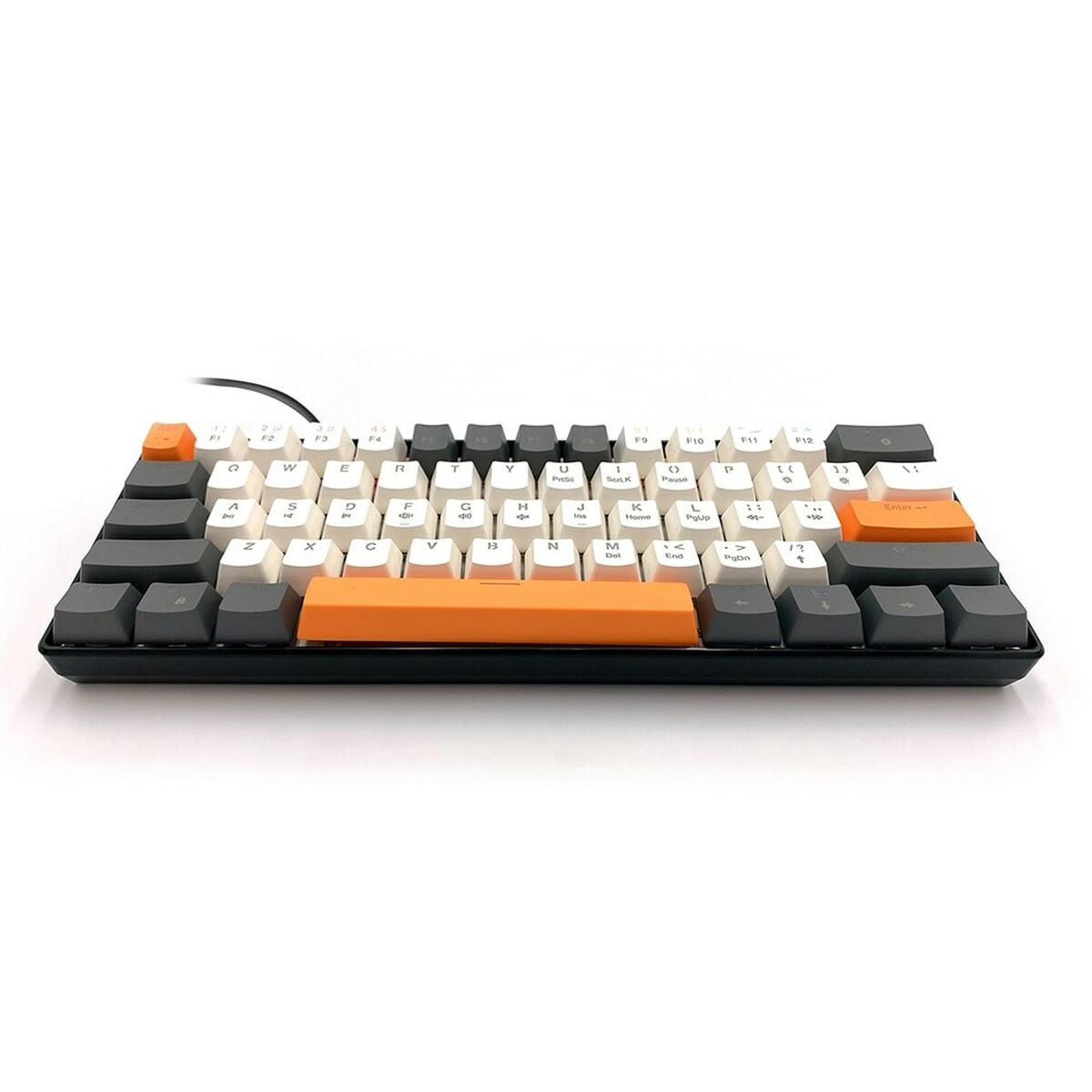 Tangentbord Media Tech MT1258 Svart Multicolour Grafit - 2
