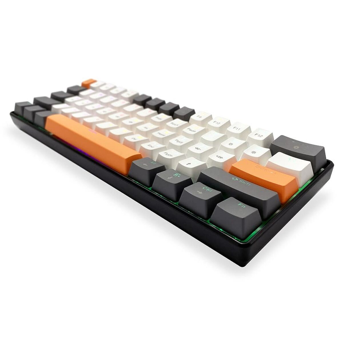 Tangentbord Media Tech MT1258 Svart Multicolour Grafit - 4