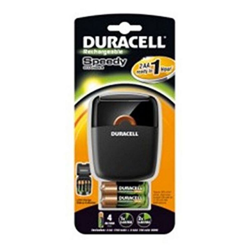 Laddare + Laddningsbara Batterier DURACELL CEF27 2 x AA + 2 x AAA 1700 mAh 750 mAh (1 antal)