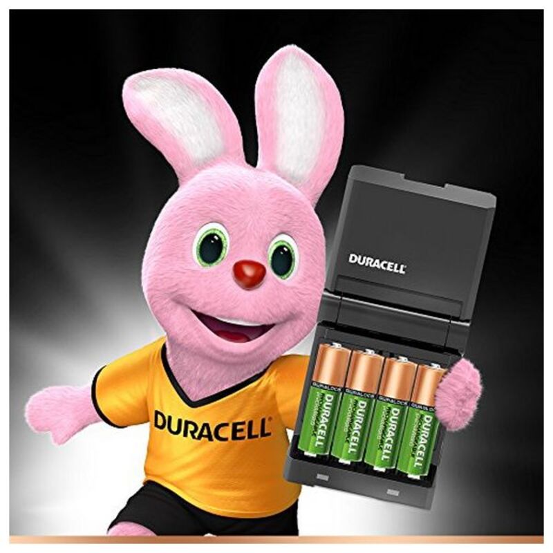 Laddare + Laddningsbara Batterier DURACELL CEF27 2 x AA + 2 x AAA 1700 mAh 750 mAh (1 antal) - 5