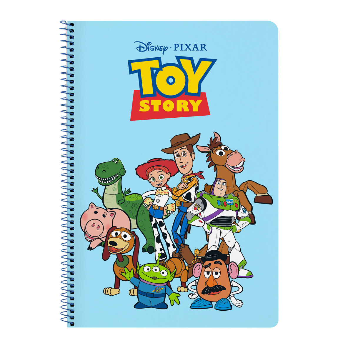 Anteckningsbok Toy Story Ready to play Ljusblå A4 80 Blad