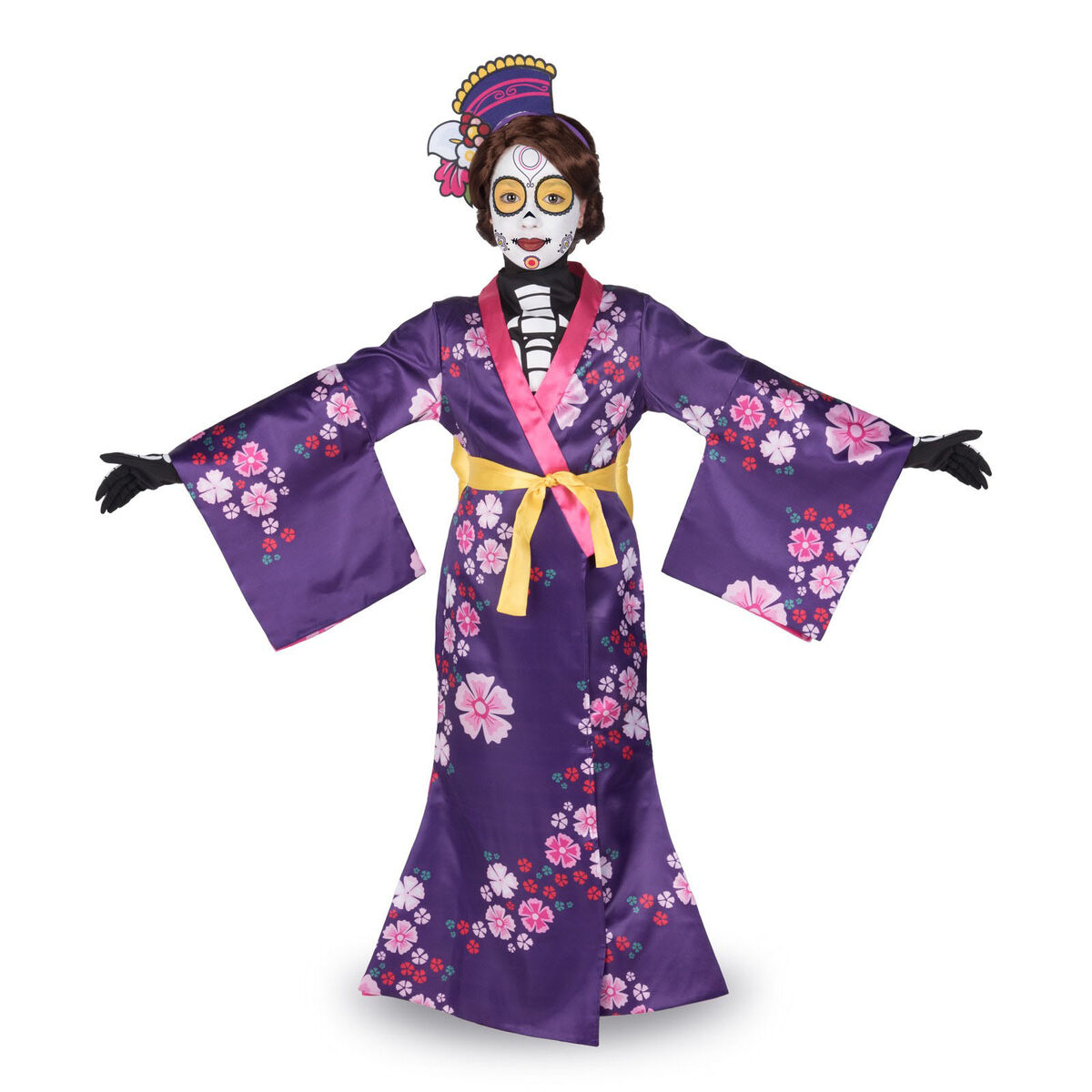 Maskeraddräkt för barn My Other Me Mariko Japanska Catrina (9 Delar)