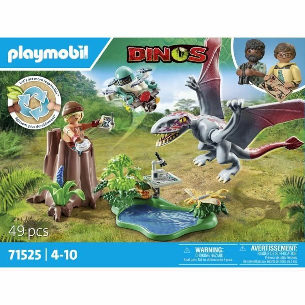 Playset Playmobil Dinos 71525 - 4