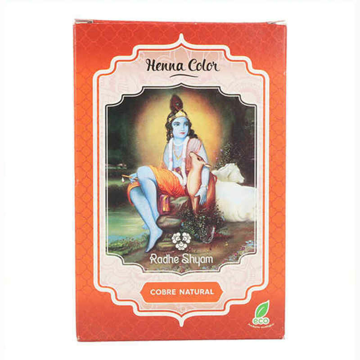 Semipermanent hårfärg Henna Radhe Shyam 260230111 Koppar (100 g)